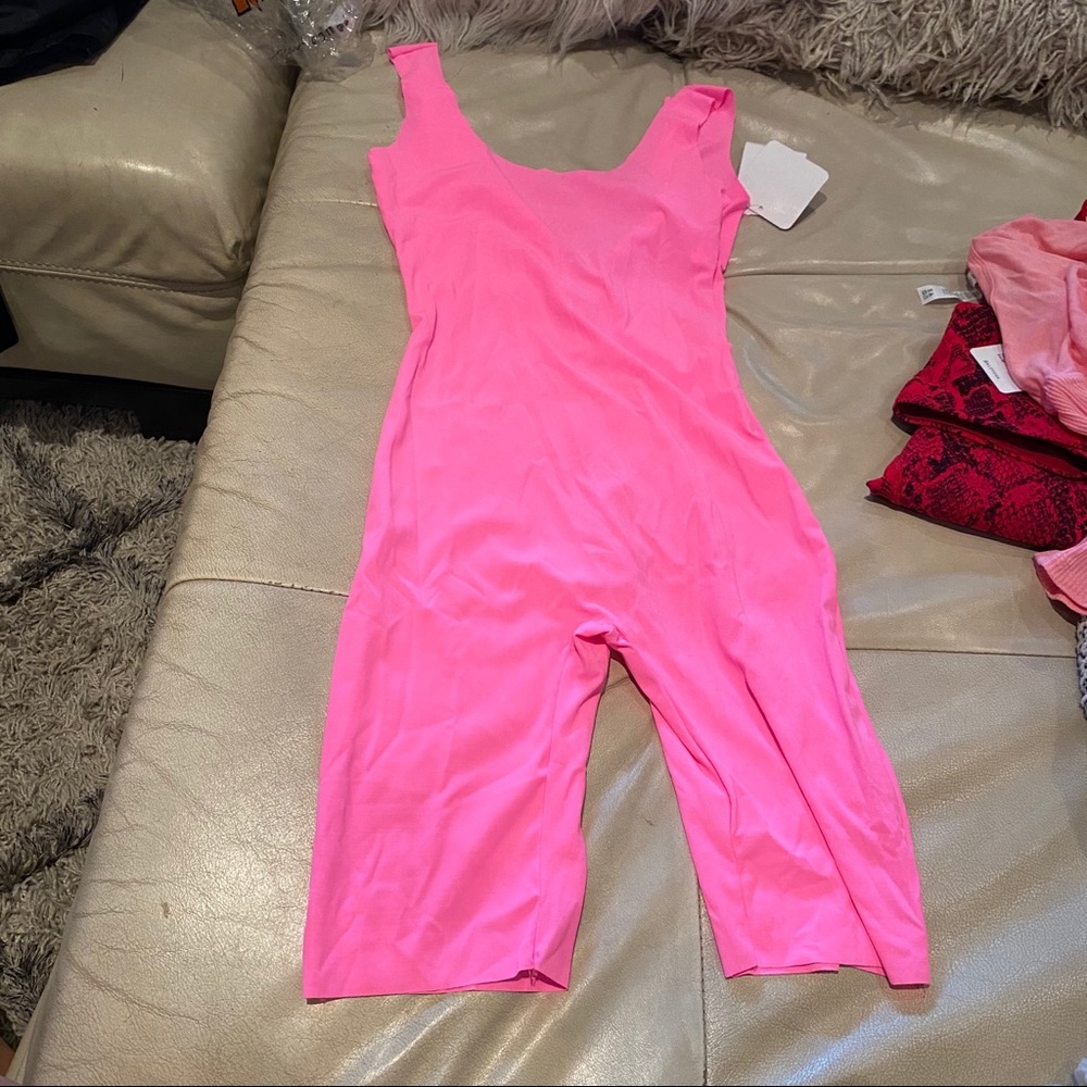 Kikiriki hot pink jumpsuit small